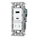 パナソニック(Panasonic) コスモシリーズワイド21 埋込充電用USBコンセント2ポート 18W USB-A・C 扉付コンセント付 ホワイト WTF147740W