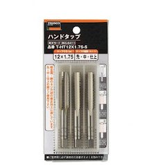 TRUSCO(トラスコ) ハンドタップ(並目) M27×3.0 セット (SKS) T-HT27X3.0-S