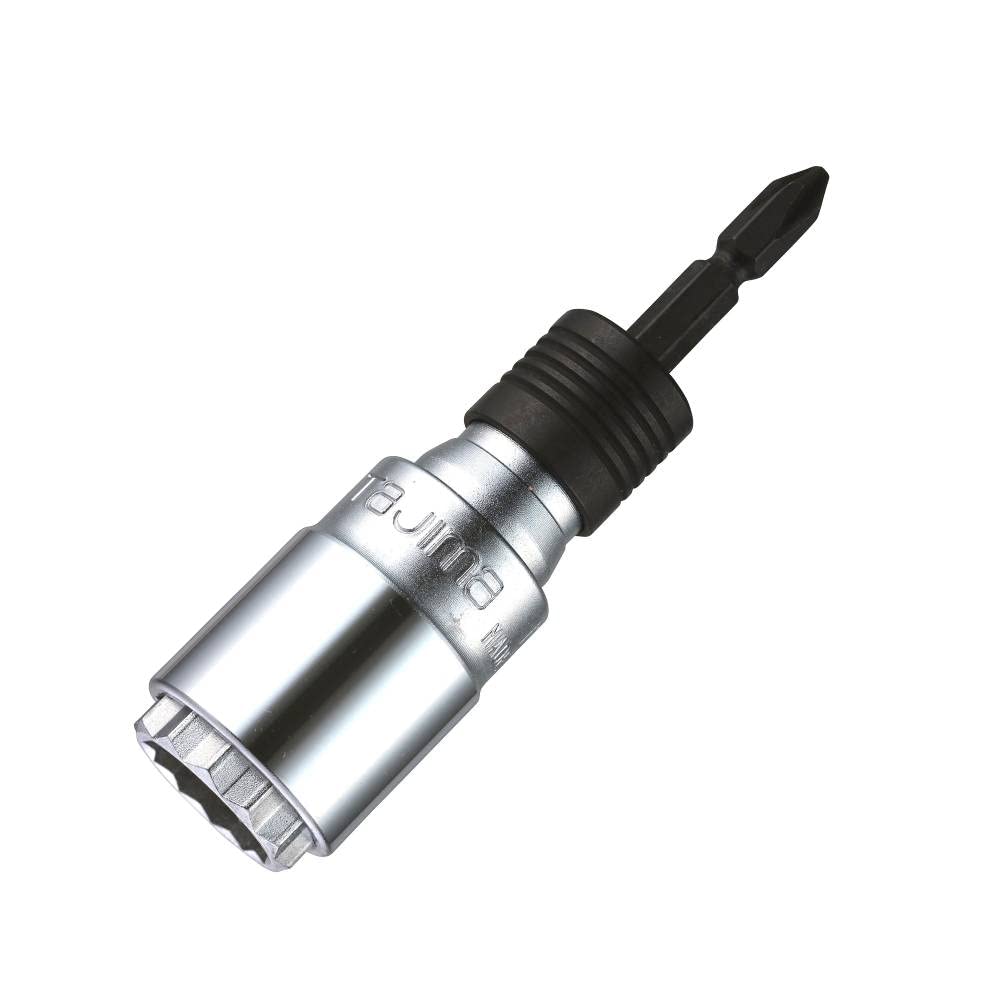 タジマ(Tajima) インパクトドライバー用ビット交換式ダブルソケット 6角 BS1721-6K 17×21mm 1個