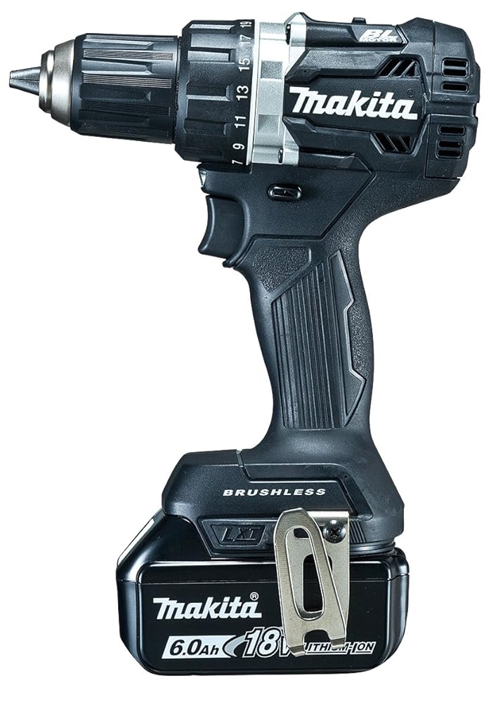 マキタ(Makita) DF484DRGXB 充電式ドライバドリル 黒 18V 6.0Ah