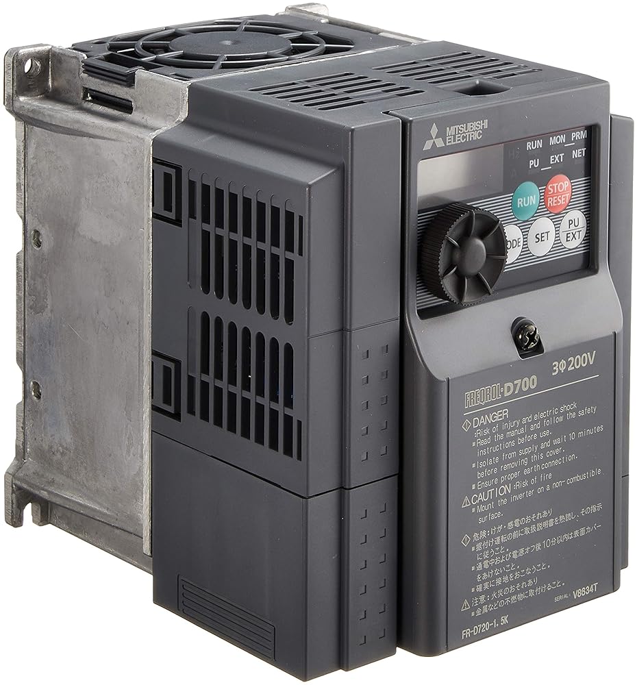 三菱電機 汎用インバータ FREQROL-D700 FR-D720-1.5K