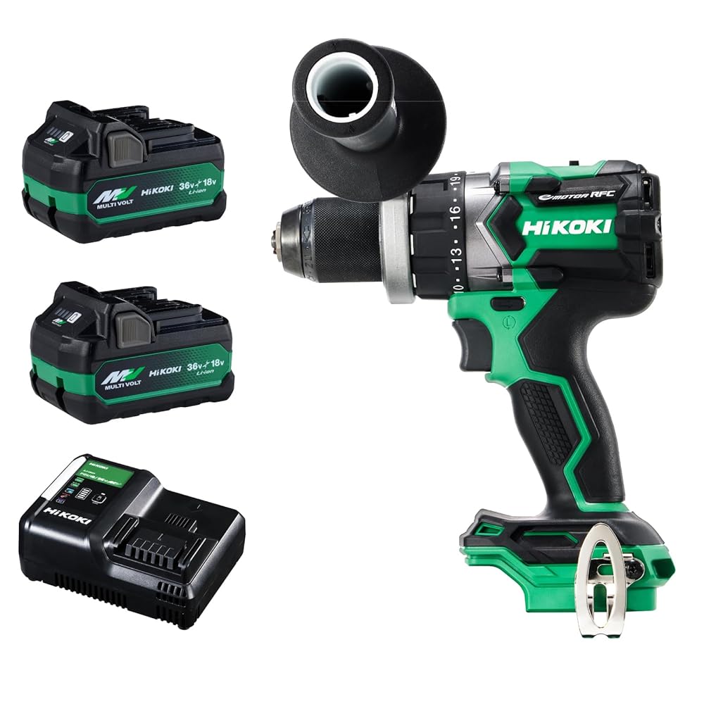 HiKOKI(ϥ) 18V ż ɥɥ饤С DS18DC Хåƥ꡼2ġŴ DS18DC(2XPZ)