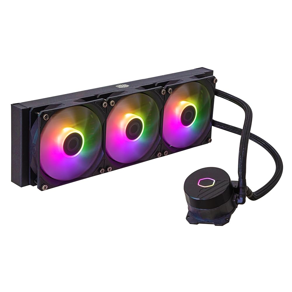 Cooler Master MasterLiquid 360L Core ARGB LGA1700 / AM5対応 360mmラジエーター搭載 簡易水冷 CPUクーラー MLW-D36M-A18PZ-R1 FN1929