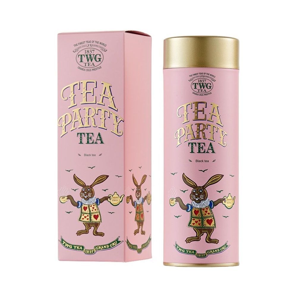 【LINEお友達登録で300円OFFクーポン】☆ TWG Tea Tea Party Tea ティーパーティー ティー 100g 缶入り 茶葉 送料無料 更に割引クーポンのサムネイル