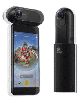 【LINEお友達登録で300円OFFクーポン】☆ Insta360 ONE 360度 全天球 アクションカメラ 24MP 7K 写真 4Kビデオ 超広角 魚眼 レンズ カメラ 送料無料 更に割引クーポン あす楽 【クリアランス】在庫限り特価