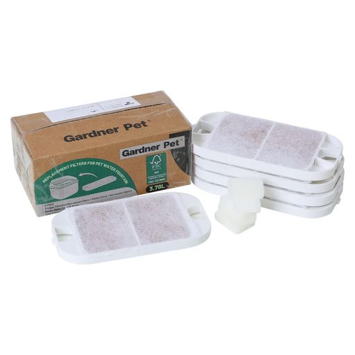 Gardner Pet 猫 給水器 猫 水飲み器 水循環 ペット用自動給水器 犬 みずのみ器 活き水 ダブル渦巻き フィルター式給水器 USB給電 組み立て簡単【2026新登場 3.8L大容量 多重浄化 透明タンク 水自…