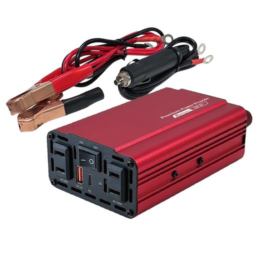 メルテック(meltec) USB&コンセント(インバーター) DC24V用 AC100V/定格出力120-300W SIW-301