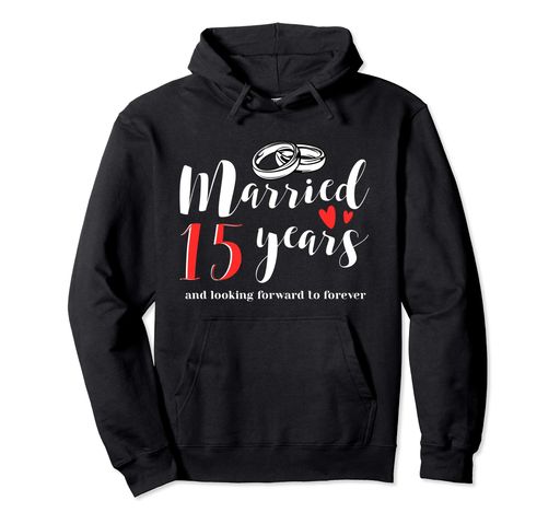 結婚15周年 結婚記念日 家族 クリスタルマリッジ パーカー