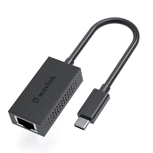 WAVLINK USB-C 有線LANアダプター/USB-C RJ45 ギガビットイーサネット変換アダプター/10/100/1000Mbps/高速データ転送/小型軽量/コンパクト/ウェブ会議 在宅勤務に適用/Windows 7/8.X/10、Mac OS