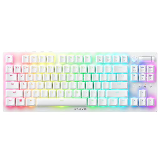 Razer(レイザー) DeathStalker V2 Pro Tenkeyless White Edition Linear Optical Switch ゲーミングキーボード 薄型オプティカルスイッチ ワイヤレス 2.4GHz Bluetooth
