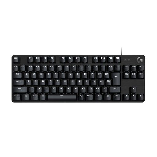 Logicool G ゲーミングキーボード G413TKLSE 有線 テンキーレス タクタイル 確かな打鍵感 日本語配列 高耐久性 PTB キーキャップ ゲーミング キーボード メカニカルキーボード G413 PC window mac Chrome