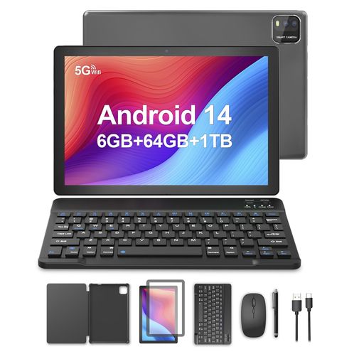 エンターテインメント 最新のAndroid 14タブレット10インチwi-fiモデル+GMS認証:PUTECCHアンドロイドタブレットは、世界最新のOS Android 14を搭載しています、 また、カラーバリエーションを増やし、新しいテーマカラーを追加しました。また、より多くの色と新しいテーマ壁紙、更新された健康、安全、およびデータ関連のプライバシー、拡張されたアクセシビリティ、およびカスタマイズされたロック画面とホーム画面のより簡単な操作を提供します。デバイスのロックを解除することなく、個性を表現できます。android 14 タブレット 10インチでは、アプリのデータ許可について事前にわかりやすく通知してくれます。推奨の6桁のロック解除コードでデバイスのセキュリティを向上。タブレット高性能 androidはGMS認証に合格しました。
