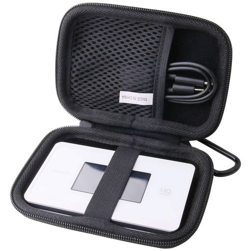 用の UQ WX06 / WX05 Speed Wi-Fi NEXT クレードル 対応 モバイルルータ 専用保護 収納ケース -waiyu JP 材質:耐久性のある高級ハードEVA素材、優れた肌触り、中身の柔らかい保護。 用途:保管保護、汚れ、衝撃、磨耗を防ぐことができ、ハードシェルは耐衝撃性、防塵、半防水性能を持ち、中身を保護することができます。 デザイン:コンパクトで軽量なデザイン、持ち運びや保管が簡単、旅行や家庭での保管におすすめ。 インナーサイズ:12CM*7.5CM*3.5CM ご注意: だけ収納袋で販売(機器および付属品は含まない)
