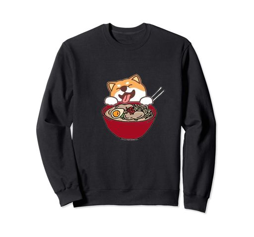 柴犬犬ラーメンフォー麺鉢 Shiba Inu Dog Ramen Pho Noodles Bowl トレーナー