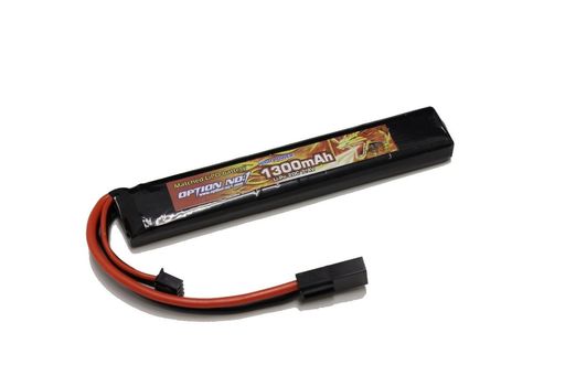 OPTION No.1 HIGH POWER LiPo7.4V1300mAh GB-0013M