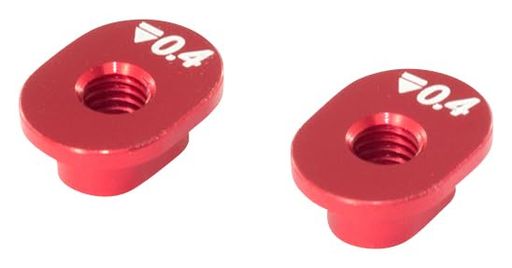 INFINITY アルミショックマウントブッシュ 0.4mm (2個) T222-0.4