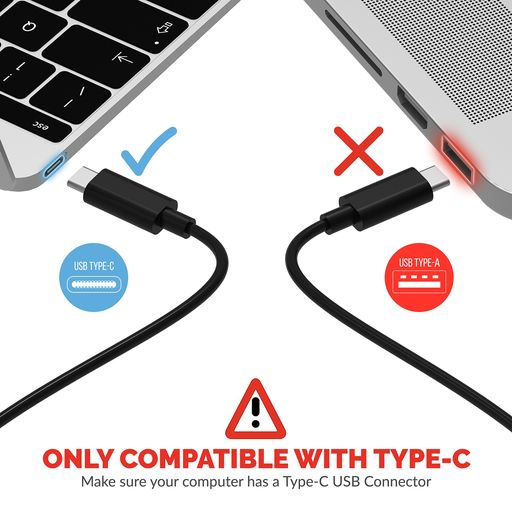 SABRENT USB Type-C - ギガビットイーサネットアダプター 10/100/1000Mbps MacBook、Mac Pro、Mini、iMac、X、Surface Pro、Notebook Pc More (NT-UBCG)