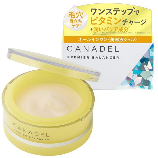 【毛穴目立ち徹底ケア】 CANADEL プレミアバランサー オールインワン 58g オールインワンジェル 美容液 くすみ テカリ 保湿 ビタミンC 毛穴ケア フェイスケア エイジングケア カーミングフ…