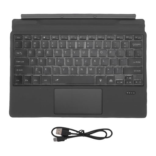 [クイックインストール] マグネットヒンジにより、ポータブルキーボードをコンピュータに簡単に取り外したりスナップしたりできるため、ラップトップやタブレットの作業モードでのシームレスな接続が可能になります。 [頑丈で軽量] ABS と PU 素材で作られたこの Bluetooth キーボードは、外出先でのタイピング、素早い接続、使用のための軽量でポータブルなソリューションを提供します。 [取り外し可能なキーボード] この取り外し可能なトラベルキーボードは、頑丈でプロフェッショナルなデザインを特徴とし、Latitude 7320 K19M 5290 7210 ラップトップに適合し、シームレスな互換性を保証します。 [バックライト機能] 強力なバックライト機能で強化されたこのポータブルワイヤレスキーボードは、キーを強調表示して見やすくし、深夜の作業セッションを楽かつ効率的にします。 [防滴] こぼれに耐えるように設計されたこのトラベル キーボードは、食べ物や飲み物から保護します。また、光沢のあるガラスのタッチパッドにより、画面に触れずに簡単に操作できます。