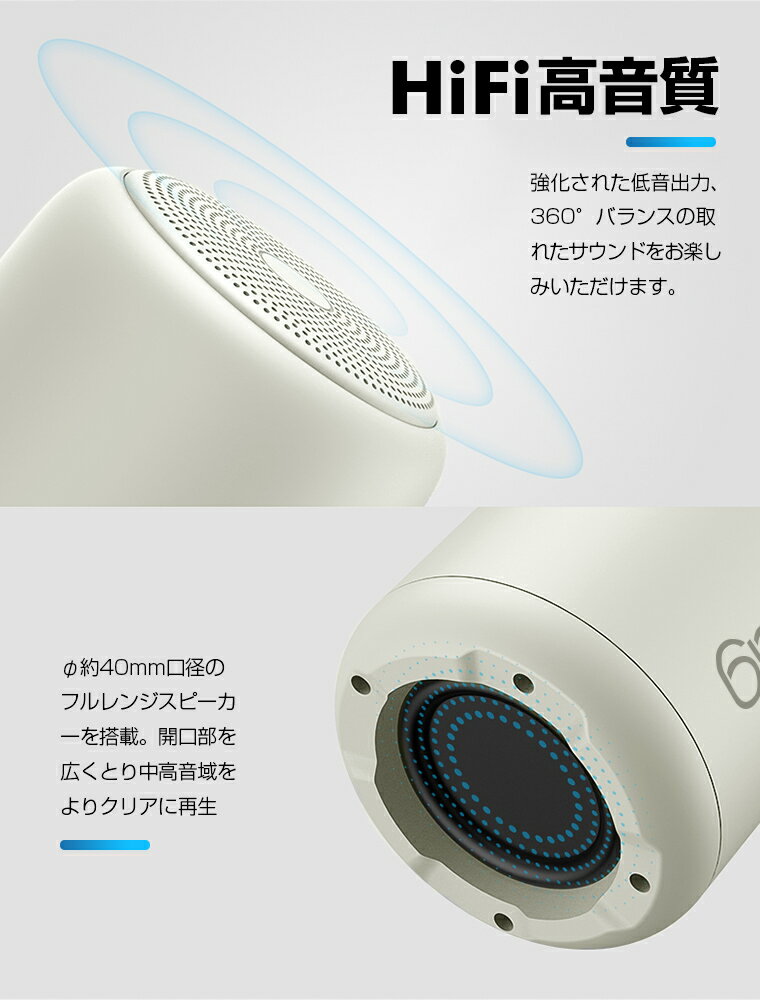 【大好評発売中】sanag スピーカー bluetooth 防水 高音質 ワイヤレス ポータブル ブルートゥース おしゃれ IPX5 IP4 防塵 大音量 マイク 通話 コンパクト 5.1 MP3 お風呂 小型 高音質重低音 スマホスピーカー AUX/Micro SDカード対応 大音量/お風呂/