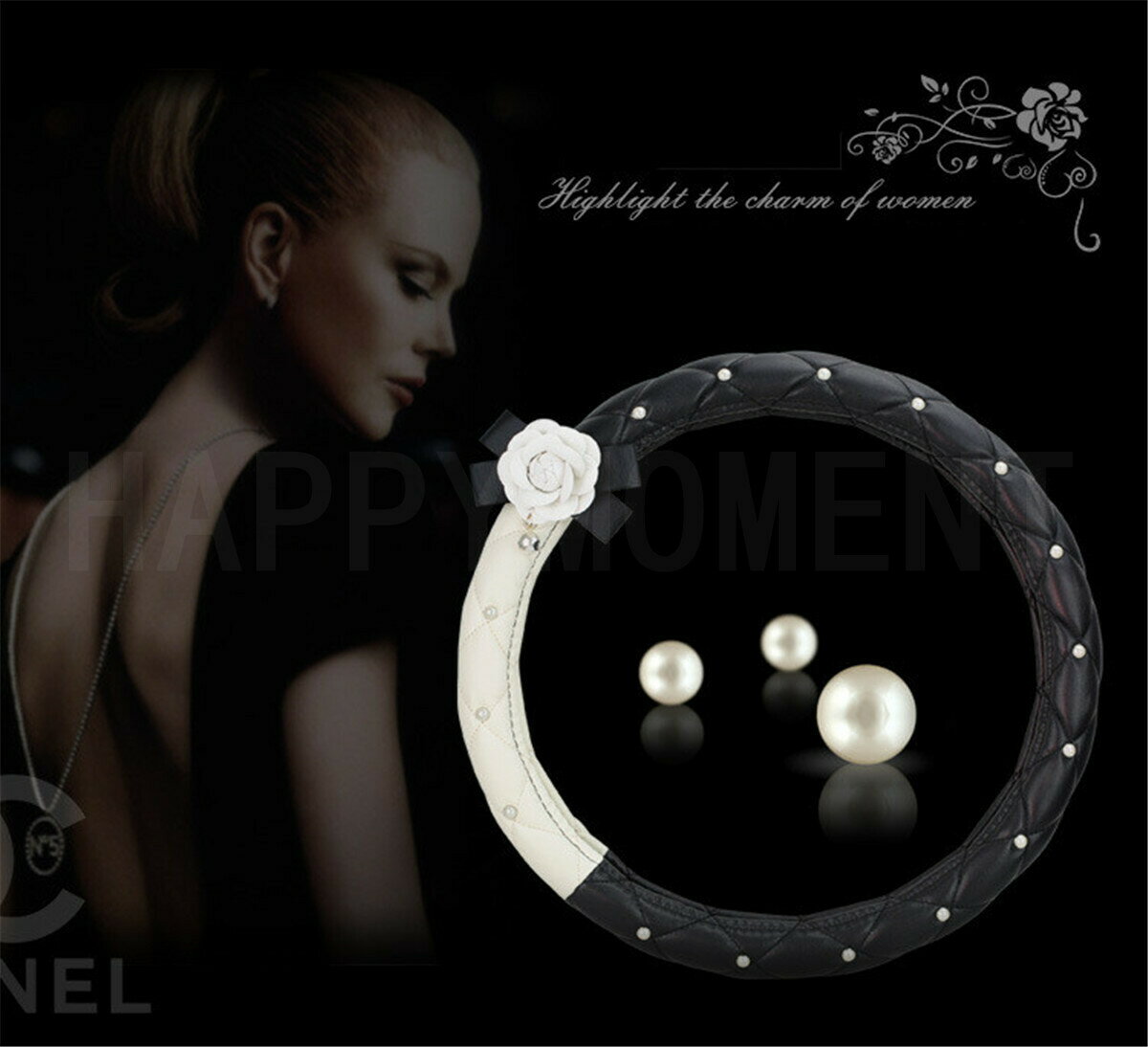 �֥ϥ�ɥ륫�С� PU�쥶�� ���ߤ� ������� ��ǥ����� ľ��38cm�����襤�� �ϥ�ɥ륫�С� ���ߤ� �͵�����