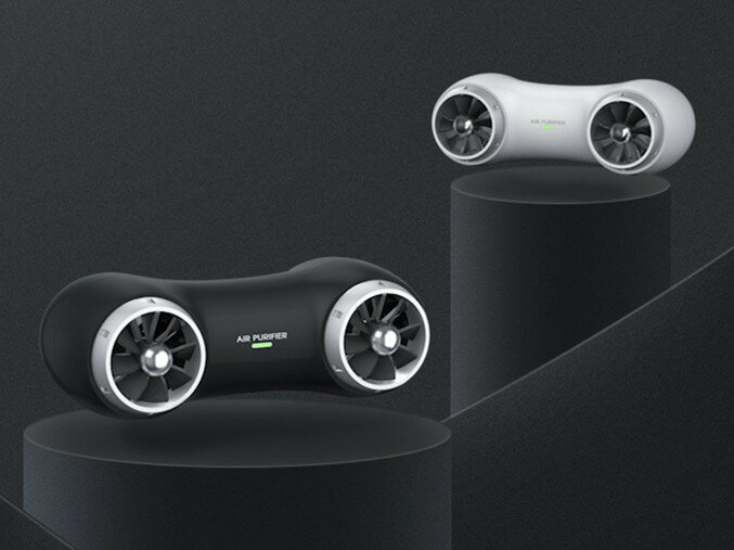 樂天商城 - 車載空気清浄機 車用 空気清浄器 マイナスイオン機能　小型 ホコリ/タバコの煙/ペットの臭い/PM2.5を分解