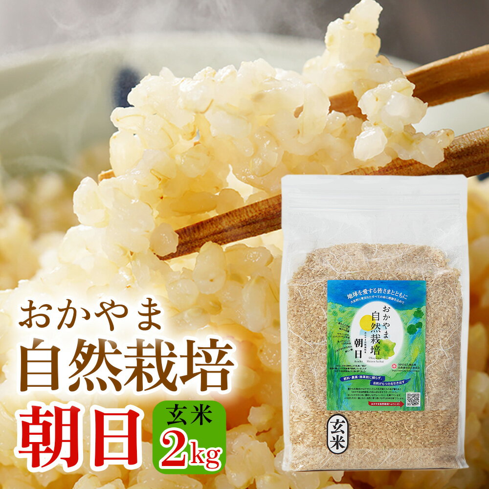 朝日米玄米 2kg 朝日 在来種 令和5年産 自然栽培 岡山県産 ごはん おかやま自然栽培米 固定種 朝日米 玄米 おかやま 自然栽培米 奇跡のりんご 奇跡のリンゴ 国産 国内産 日本産 ご飯 げんまい お米 米 米2kg お米2kg ライス プレゼント お歳暮 お中元