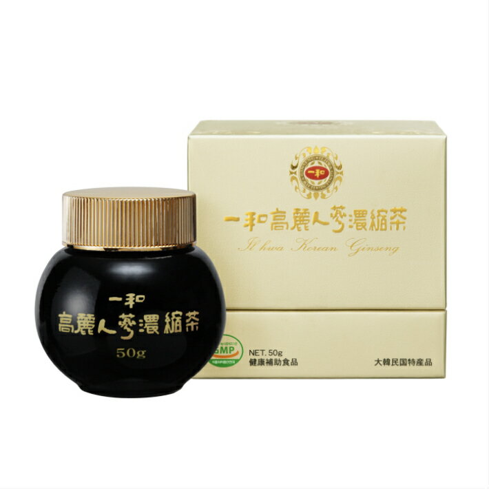 【送料無料】 一和 高麗人参濃縮茶 50g【海外輸入品】