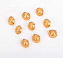 20pc13色10mmレジンパールボタンカラフルパール真珠のボタン白いレッドピンク丸いボタン銅合金フィートパールボタンラウンド銅足ボタンアクセサリー家庭用手縫い...
