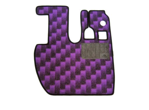 TURNサムロマット運転席のみフロアマットパープルNo12イスズ4t320フォワード標準63440161