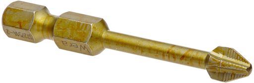 WERA ヴェラ カムアウト防止機能ACR付 プラスネジ用 ドライバービット 差込6.35mm ...