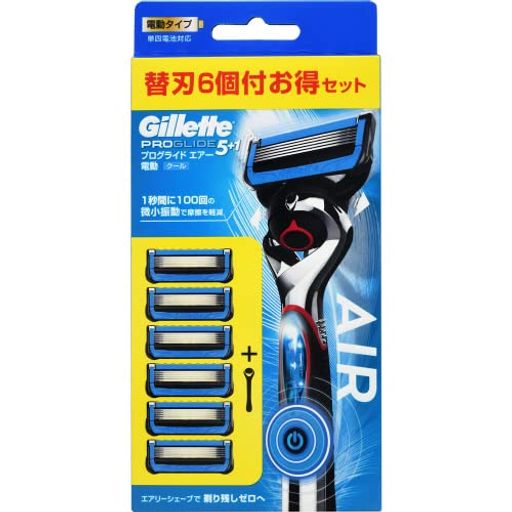 P&G プログライドエアー 電動5Bホルダー替刃6個付