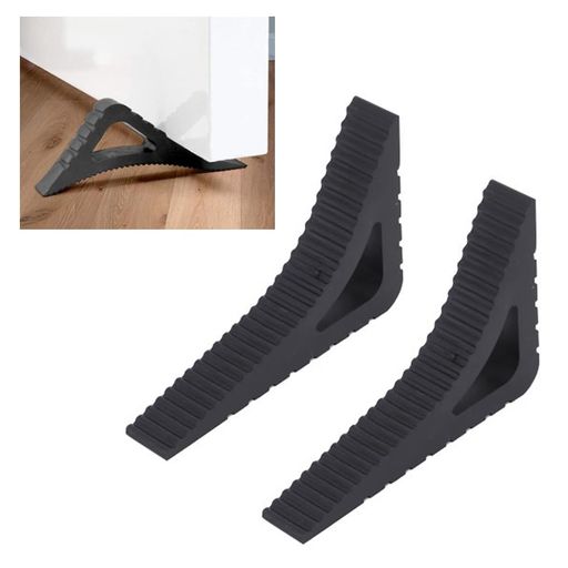 【サイズ】長さ11.9cm*幅8cm*厚み2cm【セット内容】ドアストッパー*2 【素材】高品質な熱可塑性ゴム製で耐久性があり、変形しにくい設計。家具や床を傷つけることなく、しっかりとした摩擦力を提供します。 【滑り止め効果抜群】三角形デザ...