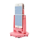 FsGrgスマホ振り子USB給電振り子回転スイング歩行器2台同時自動孵化装置自動で歩数を稼ぐ振り子スマホ用【ピンク】