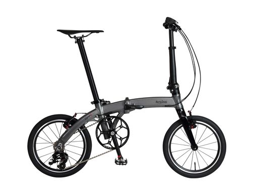 Switzsport - ハリークインLimit6超軽量・コンパクト6.82kg16インチ多素材MIXハイブリット折りたたみ自転車アルミフレームカーボンフォークL-TWOO3段変速TPUチューブ採用88225-1499