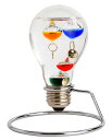 茶谷産業 FUN SCIENCE ファンサイエンス ガラスフロート温度計 電球 333-208高さ125×幅100×奥行100MM