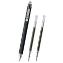 サクラクレパス ゲルインキ ボールペン ボールサイン ID プラス ピュアブラック 0.5MM 替え芯 2本セット GBR355#49R(2)