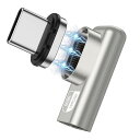 USBTYPE-C変換アダプタマグネット【USB3.140GbpsPD140W4K/60Hz】USBCタイプC変換アダプター24ピンThunderbolt3急速充電磁石防塵ForMacBokPro/Air/Pad