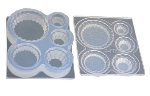 亀島商店(Kameshima)ソフトモールドタルト台&カップホビー用ツールC-777