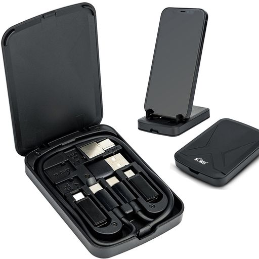 KIWIFOTOS多機能USBCケーブルケース56cmType-C充電ケーブルType-Ctolight/MicroUSB/OTG変換アダプターデータ転送65W充電ケーブルMSDSIMカード収納変換アダプタ旅行
