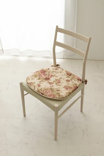 イケヒコクッション日本製オリビアバテイベージュジャガード織約43x41cmエレガント新生活手洗い可能#1220900020391