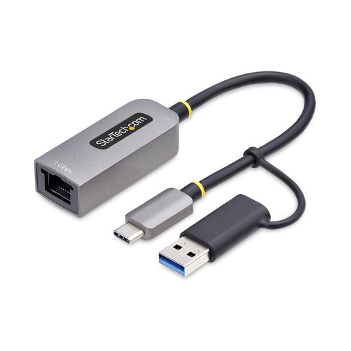 StarTech.com 有線LANアダプター/USB-C&A/USB 3.0/各種OS/ギガビットイーサネット ネットワークアダプター C21GA-USB-ETHERNET