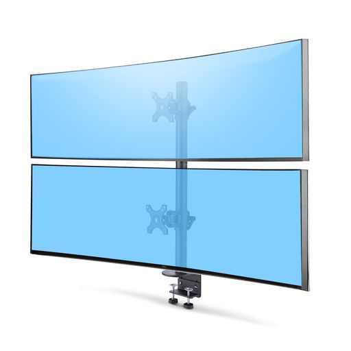 StarTech.com モニターアーム Cクランプ 2画面 最大49インチ 16:9 32:9 耐荷重32kg VESA ディスプレイスタンド H2MPV-MONITOR-MOUNT