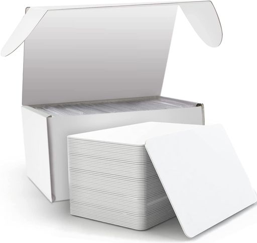 Jiaxing100枚NFCカードNTAG215カード白無地ホワイトPVCカードNFC215カードタグ防水504バイトiPhone対応..