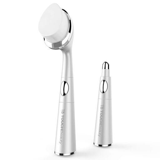 Rakuten - TOUCHBeauty(タッチビューティ)洗顔ブラシ電動たるみ目元美顔器防水ソニックフェイシャルクレンザー音波振動TB-1581S