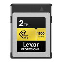 LEXARCFEXPRESSカードTYPE-B2TBGOLD最大読出速度1900MB/S最大書込速度1500MB/S制限付き海外版LCXEXPR002T-RNENG(2)