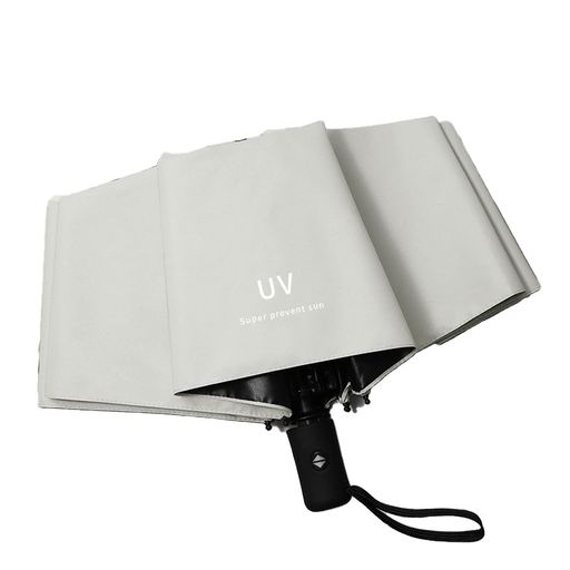 Rakuten - Mogou 日傘 折りたたみ傘 ワンタッチ自動開閉 UVカット完全遮光 折り畳み傘 紫外線遮断 耐風撥水 メンズ レディース 軽量 晴雨両用 携帯便利 収納ポーチ付き 母の日 プレゼント