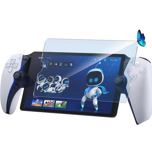 【ブルーライトカット 93%】【 1枚入り】PlayStation Portal 用のガラスフィルム 目の疲れ軽減 液晶保護 フィルム リモートプレーヤー ps5/PS Portal 用の保護シート 保護ガラス