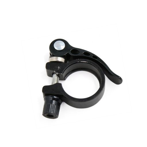 BULLSPANN クイックリリースサドルシートポストクランプ 自転車用 31.8mm アルミニ...