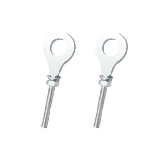 チェーンアジャスターイチェーンアクスルアジャスターテンショナーバイク直径10mmの穴2個(Style1)